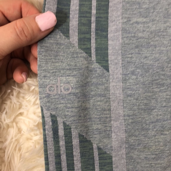 ALO 7/8 High-Waist Seamless Tempo Leggings - Picture 8 of 10